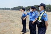태안해경, 성창현 서장 여름 물놀이 사고 대비 연안해역 안전점검 시찰